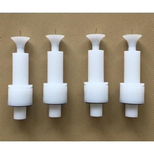 7pcs Electrode Holder Round for Powder Coating Gun Spare Parts Nozzle of Gema Easy Select Powder Coating Guns 15/20/24/32mm