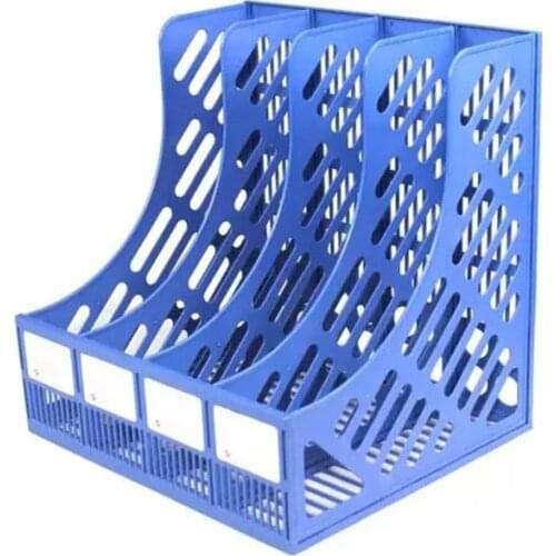 NEW Desktop Storage File Rack Document Holder Vertical Bookshelf Desktop File Box Basket A4 Multilayer Stationery