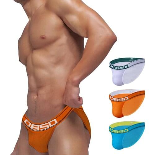 2021 New Mens Panties Sexy Men Briefs Underwear Cotton Mens Underpants Comfortable Mens Underware High fork panties 3 Colors