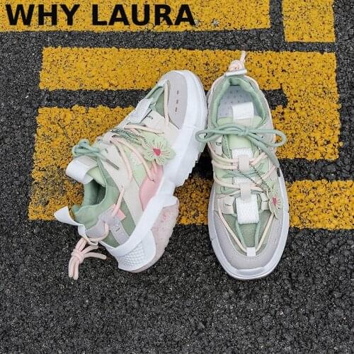 2021 new womens shoes Spring and summer student sneakers style sneakers womens fashion shoes color sneakers