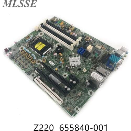 Original For HP WorkStation Z220 SFF Desktop Motherboard 655840-001 655582-001 LGA 1155 100% Tested Fast Ship