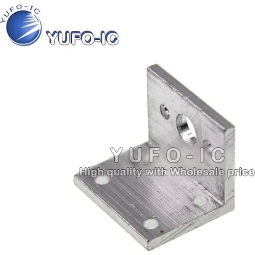 25mm DC geared motor mount Fixed bracket Aluminum seat Robot parts Car fastening parts
