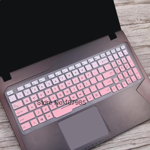 15.6 inch Silicone laptop keyboard cover protector For Asus Rog FX73VD KX53VE FX53VD ZX53VE ZX73VD GL553 FX553 ZX53VD GL553vw