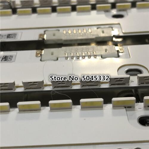 LED Strip 66leds for Samsung 55'' TV V6ER_550SMA_LED66_R2 V6ER_550SMB_LED66_R2 BN96-39601A BN96-39602A UE55KU6500U UE55KU6450