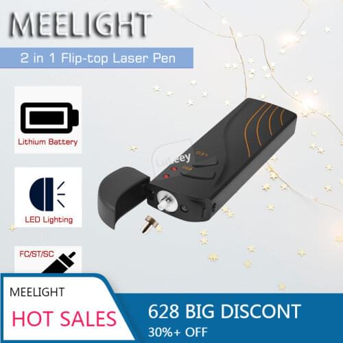 Fiber Optic Red Laser Pen 5MW 15km 20km 30Km Optical Fiber Fault Locator FTTH Fiber Optic Test Pen Red