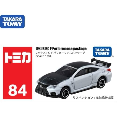 TAKARA TOMY Japan Simulation Alloy Car Model Toy 84 LEXUS RCF Coupe Kids Christmas Gift Toys