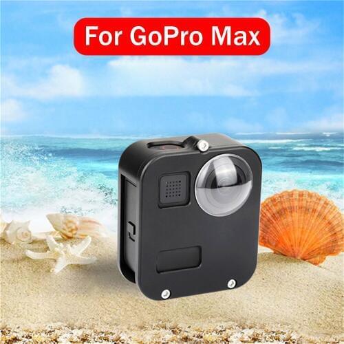 Aluminum Alloy Protective Shell Sports Camera Protective Case for Gopro Max Sports Camera Frame Accessories