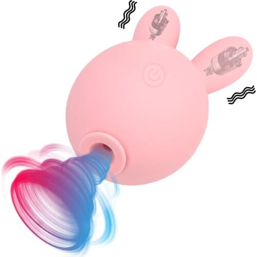 Female Masturbator Nipple Stimulation G-spot Sucking 10 Modes Clitoris Stimulator Rabbit Vibrator Sex Toys for Women