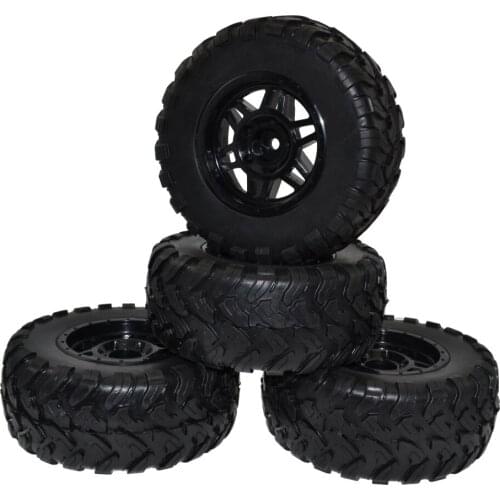 1/10 RC Car 1:10 Short Course Truck Tires set for KYOSHO Slash HPI Pro-Line WR8 VKAR SLASH SC car 4pcs