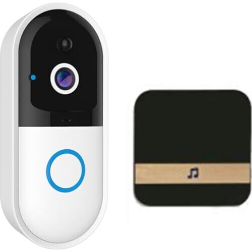 170 Degree Wide Angle Wireless Two Way Intercom WIFI Doorbell Motion Detection Video Door Phone