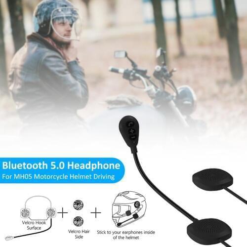 Helmet Bluetooth Anti-interference Headset Motorcycle 2.402GHz-2.480GHz Stereo Headphones For MH05 Motorcycle Helmet Driving