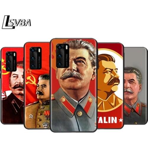 Soviet Union Leader Stalin for Huawei P Smart Z S Pro Plus 2021 2020 Nova 7i 7 6 SE 5i 5Pro 4E 4 3i 3e 3 2 2i Lite 2 Phone Case