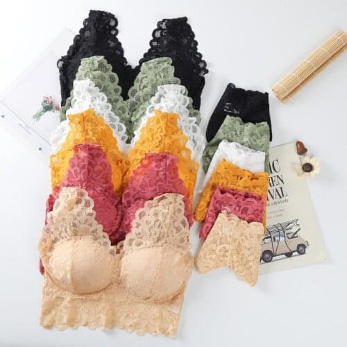 Bodysuit Underwear For Women Summer Coast Lace Sexy Lingerie With Panties Active Seamless Bra Sets Push Up Bralette Plus Size