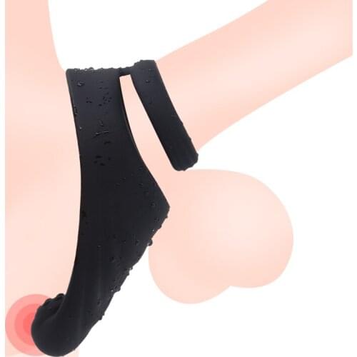 Elastic Penis Ring кольцо му жское Elastic Scrotal Binding Delay Ejaculation Silicone Cock Sleeve Sex Toys for Men 18+ BDSM