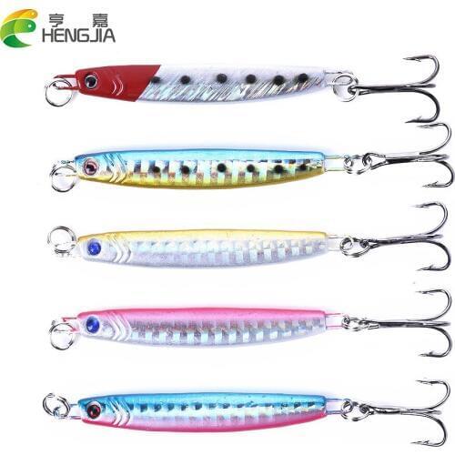 Fly lures lead bait fishing lure 2015 fishing tackle 7CM 14G 3# hooks lead fishing lures japan squid jigs iscas artificiais