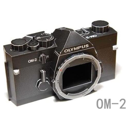 Camera Film Machine 3D Paper Model DIY Puzzle Handmade Origami Toy Paper Model