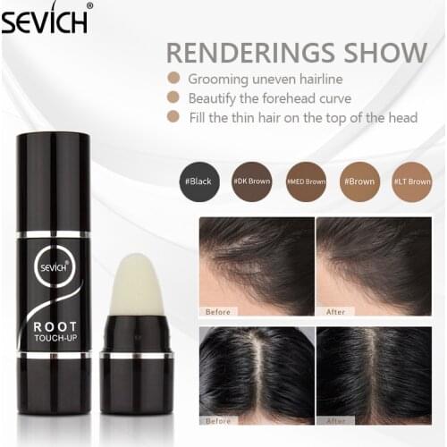 Sevich 2.5g Water Proof Hair Shadow Powder Hair line Modified Repair Edge Control Powder Hair Shadow Trimming Root Cover Up
