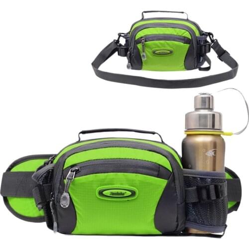 Outdoor waist bag multifunctional sports bag men waterproof mountaineering large capacity Single Shoulder women Messenger Bag