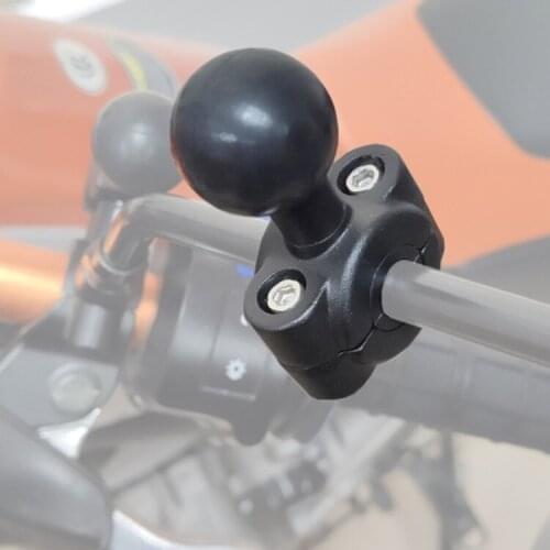 Motorcycle Scooter Mobile Phone Bracket Fixed Ball Head Rearview Mirror Tube Navigation Recorder for Enxing Knight