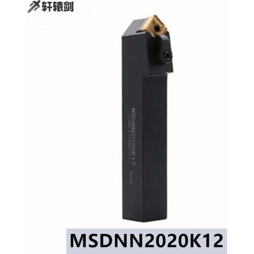 1PC MSDNN 2020K12 External Turning Tool Holder For SNMG Cemented Carbide MSDNN Lathe Cutting
