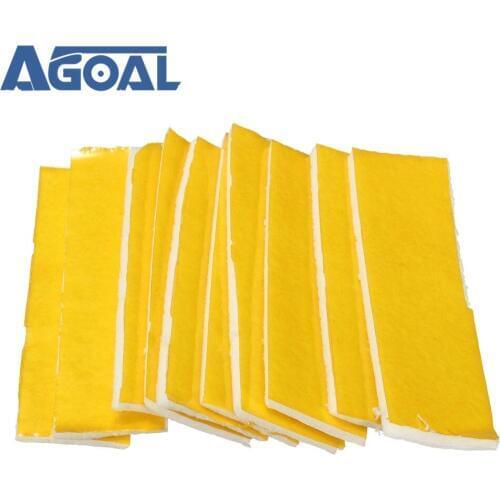 10Pcs 3mm Thickness 3D Printer Heating Block Cotton Hotend Nozzle Heat Insulation Cotton