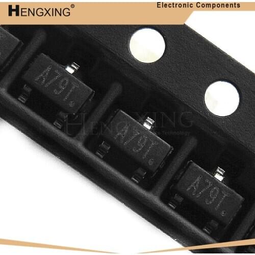 100piece AO3407A AO3407 A79T SOT-23 4.3A/30V P-Channel Enhancement Mode Field Effect Transistor In Stock