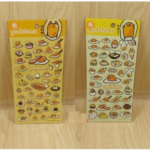 20packs/lot Japan cartoon Mr.Egg series PVC sticker students' diary Decoration mini label stationery stickers Wholesale