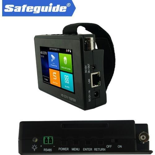 2018 Manufacture Price for Five in one AHD CVI TVI CVBS IP camera CCTV tester Monitor H.265/H.264, 4K video display via mainstre