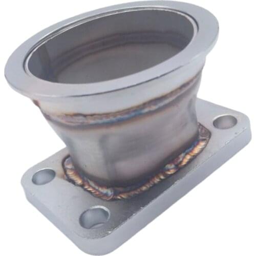 3" T3 Car Turbo Inlet To 3" V Band Flange Adapter for Turbo Turbocharger