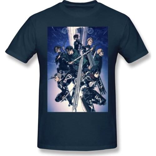 Man Attack In Titans Season 4 (2) Armin,Hange,Colossal Titan,Erwin Smith Everyday Graphic Cool Tshirt