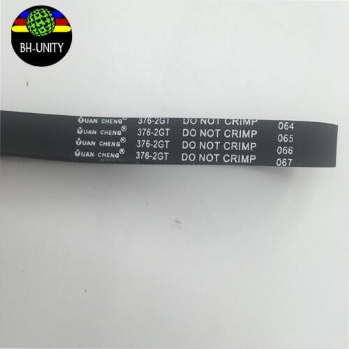 Inkjet printer spare parts Infinity Challenger phaeton SID O ring small belt 376-2GT For X Y Axis flex flat motor belt 4pcs