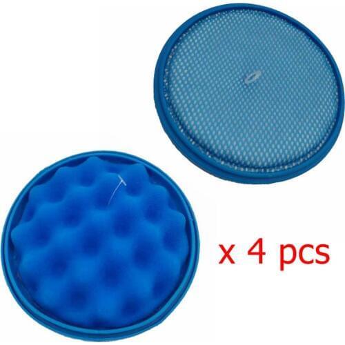 4 Pcs Sponge Filter Part For Samsung SC21F50HD SC15F50HU SC21F50HD SC21F50VA SC21F50HE Vacuum Cleaner Filter Accessories