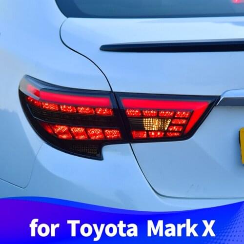 Taillight Assembly for Toyota Mark X 2014-2017 LED running light LED turn signal LED brake light