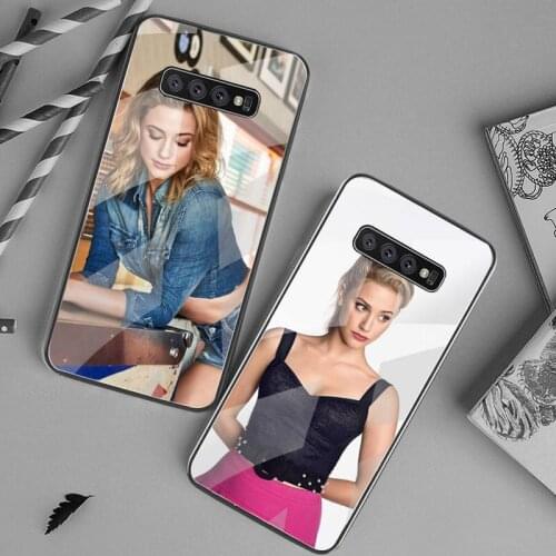 Hot Lili Reinhart Riverdale Phone Case Tempered Glass For Samsung S20 Plus S7 S8 S9 S10 Plus Note 8 9 10 Plus