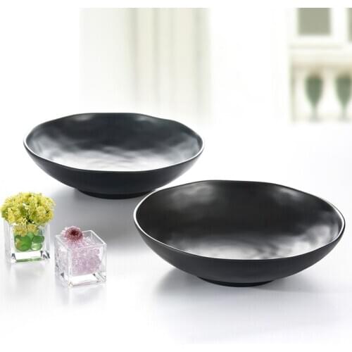 Melamine Dinnerware Frost Bowl 12 Inch Big Salad Bowl With Western Restaurant A5 Melamine Bowls Melamine Tableware