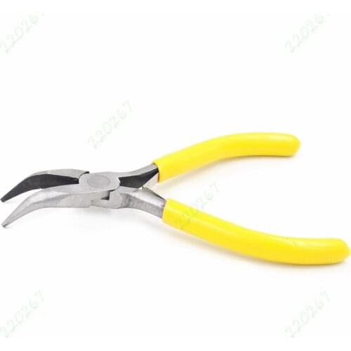 Long Nose Pliers Toothless Needle Nose Crimper 6" DIY Electronic Repair Tool