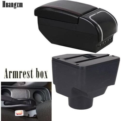 For Hyundai Elantra XD armrest box central Store content Storage box with cup holder ashtray 9 USB interface