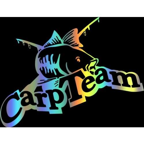 S51007 Various Sizes/Colors Car Stickers Vinyl Decal Carp Hunter Motorcycle Decorative Accessories Creative Waterproof