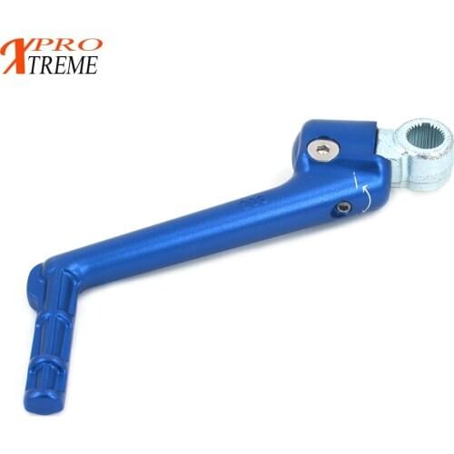 Blue Forged Kick Start Starter Lever Pedal For YAMAHA YZ125 YZ 125 1986 1987 -2006 2007 2008 2010 2011 2012 2013 2014 2015 2016
