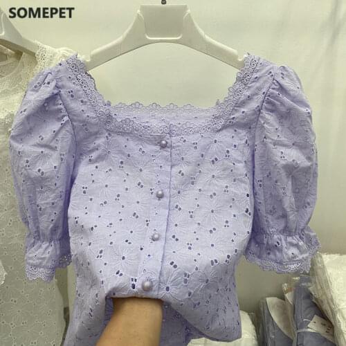 Женские белые рубашки Somepet China At AliExpress