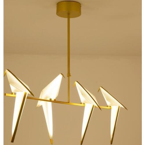 LED Postmodern Iron Acryl Love Bird Designer LED Lamp LED Light.Pendant Lights.Pendant Lamp.Pendant light For Foyer Dinning Room