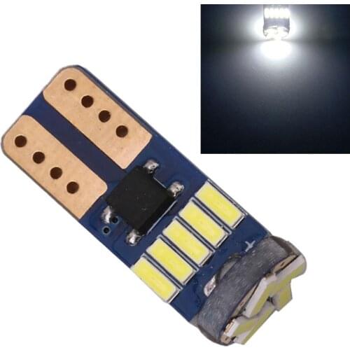 T10 4014 W5W LED Canbus Error Free Car Wedge License Plate LED Light Lamp Bulb