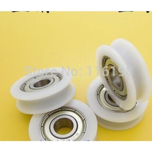 U groove ball bearing B0830U B0830 608ZZ 608 608 U608 U608ZZ window and door bearing 8x30x9mm