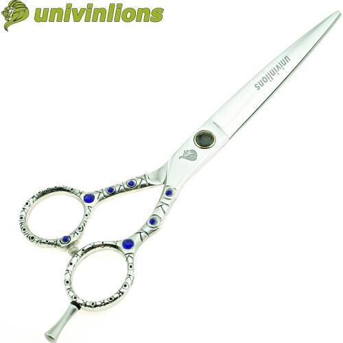 Univinlions 7"diamond dog grooming scissors animal clippers toilettage cat shears dog clipper professional dog trimming scissor