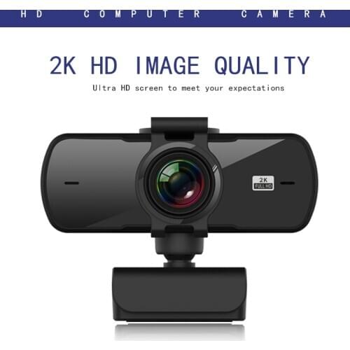 Webcam Full HD 1080P USB Mini Camera Gaming webcam 1080P Webcam 4K Built-in Microphone Flexible Rotatable for Laptops Desktop