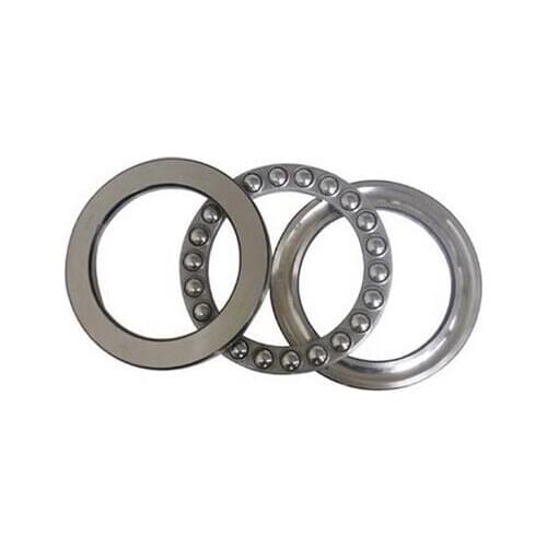 1pcs Single Direction Thrust Ball Roller Bearing 51203 17mm x 35mm x 12mm, 51204 20mm x 40mm x 14mm, 51205 25mm x 47mm x 15mm