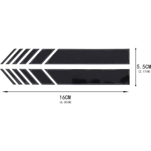 2Pcs car styling rearview mirror side decal stripe DIY car sticker for Opel Astra VAUXHALL MOKKA Zafira Insignia Vectra Antara