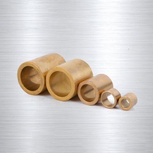 3pcs 18mm inside diameter brass sleeve hollow cover through pass case bushing metallurgical bearing sleeves