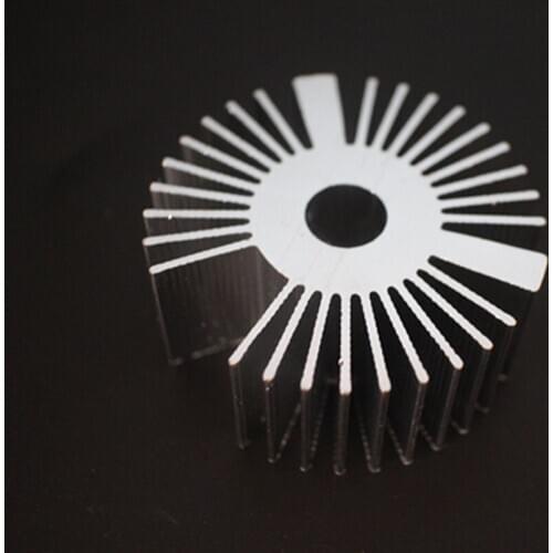 53*22mm Round Oxidation Sunflower Aluminum Heatsink for 1W/3W/5W LED Lamp