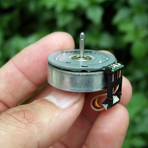 DC Brushless Motor Without Hall Three-phase Four-wire Micro Motor Direct Drive for DIY Electric Shaver,Model Airplane Toys